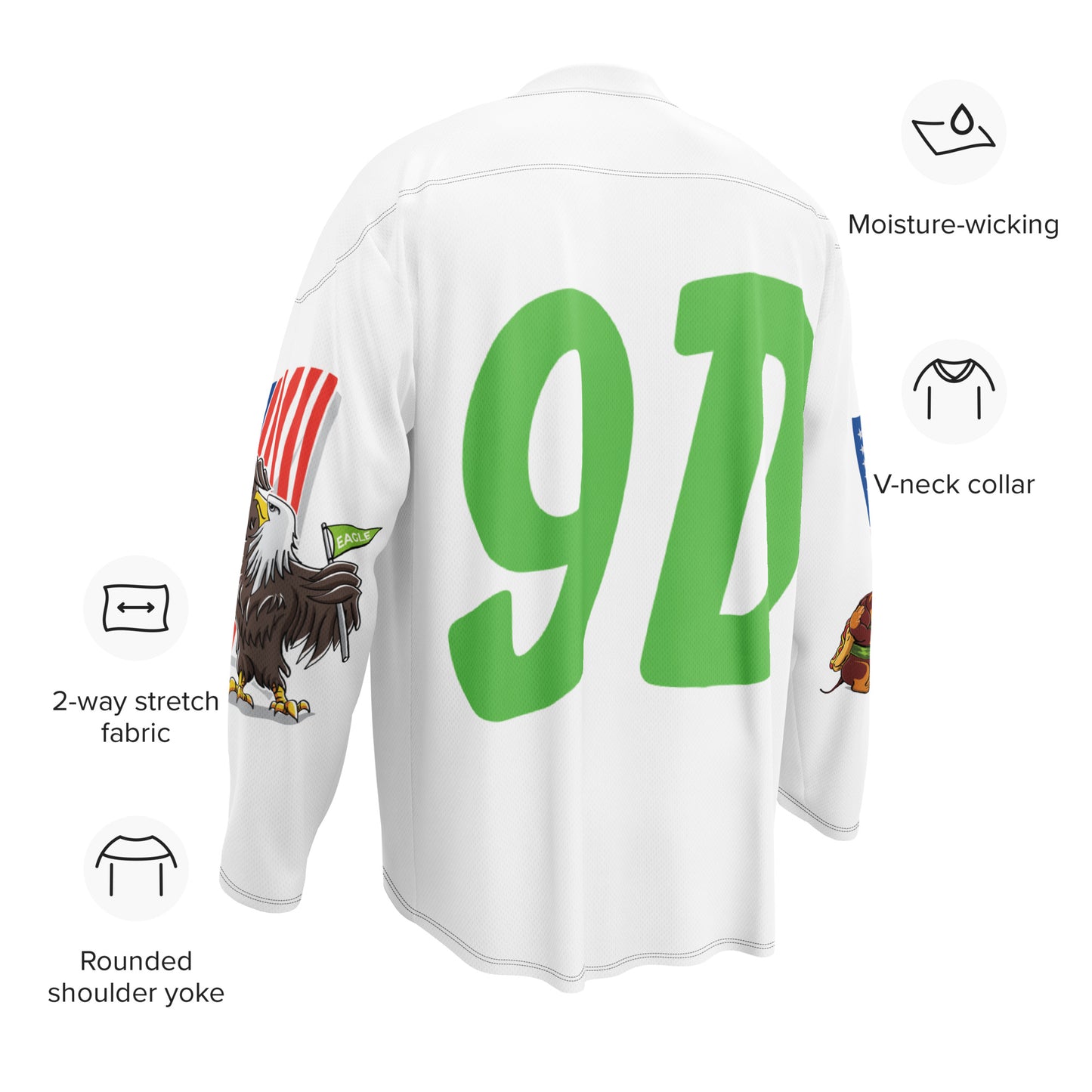 Nine Dog Hockey Jersey